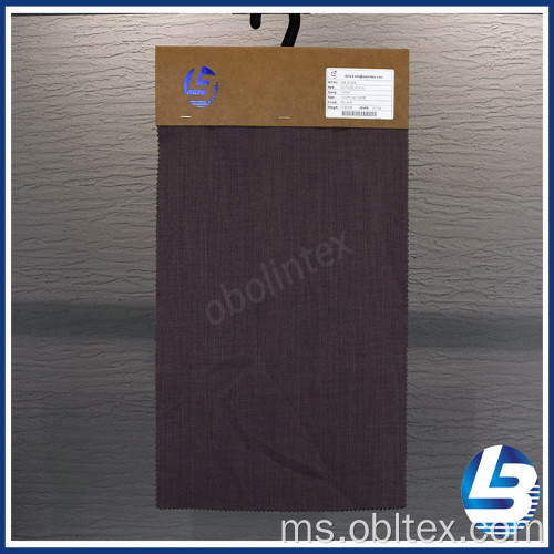 Obl20-608 100% poliester kationik Twill Two-Tone Fabric